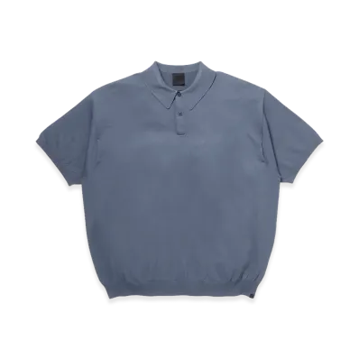 DAIWA PIER39 Women's Tech Knit Polo S/S "Smoke Blue"