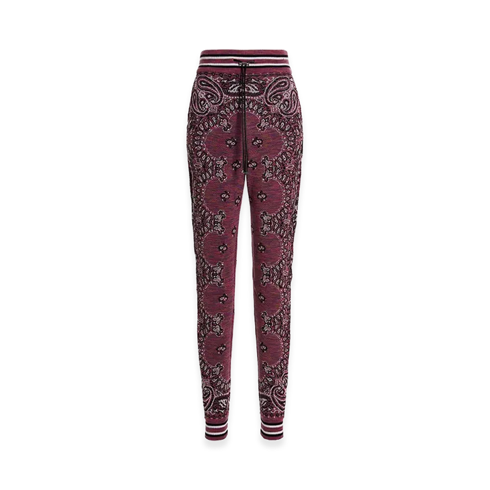 AMIRI Women's 'Space Dye Bandana’ Joggers "Purple"
