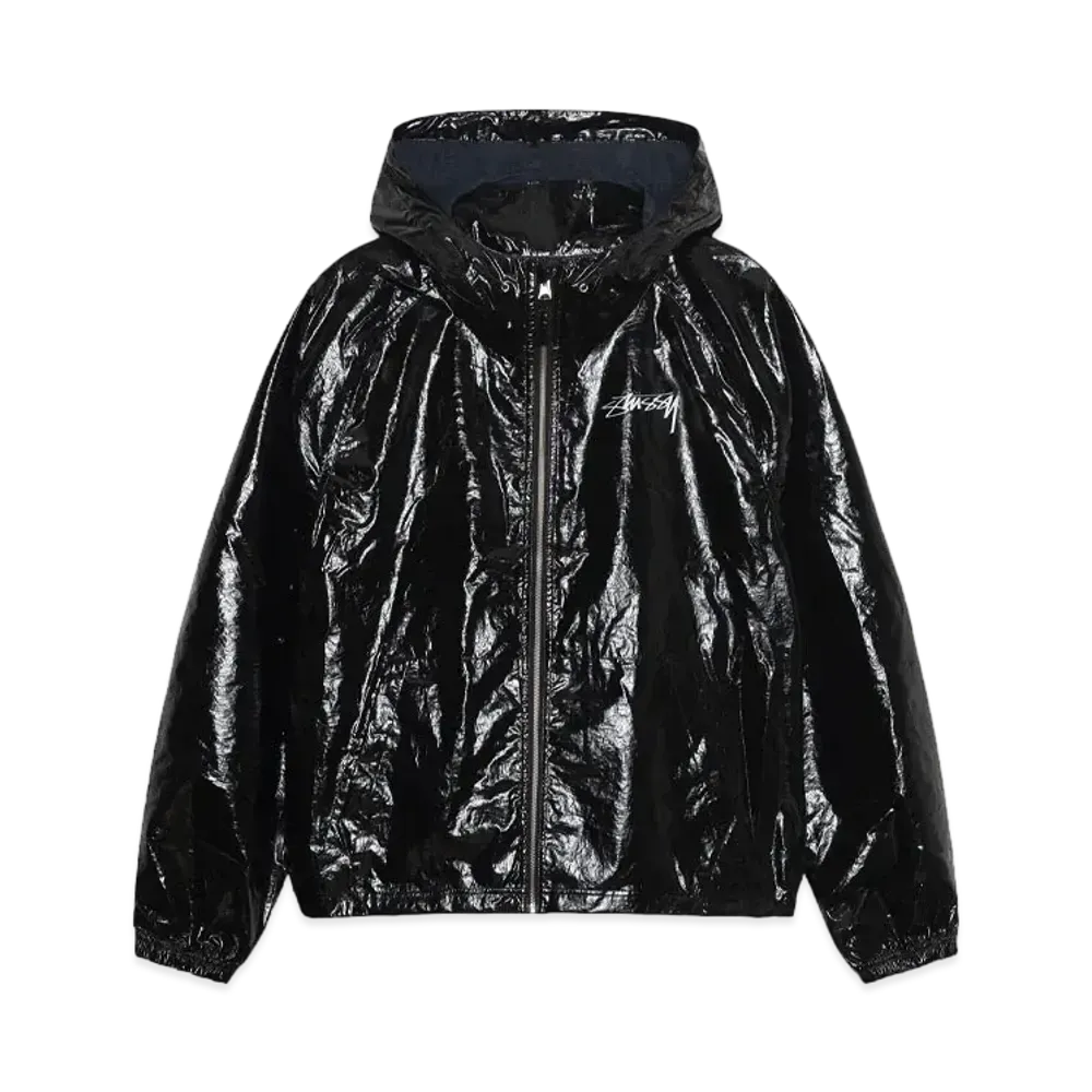 Stussy Beach Shell Coated Ripstop "Black"