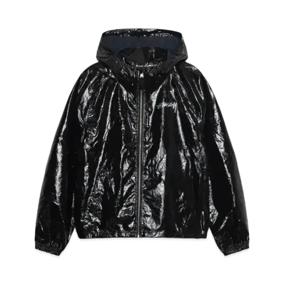 Stussy Beach Shell Coated Ripstop "Black"