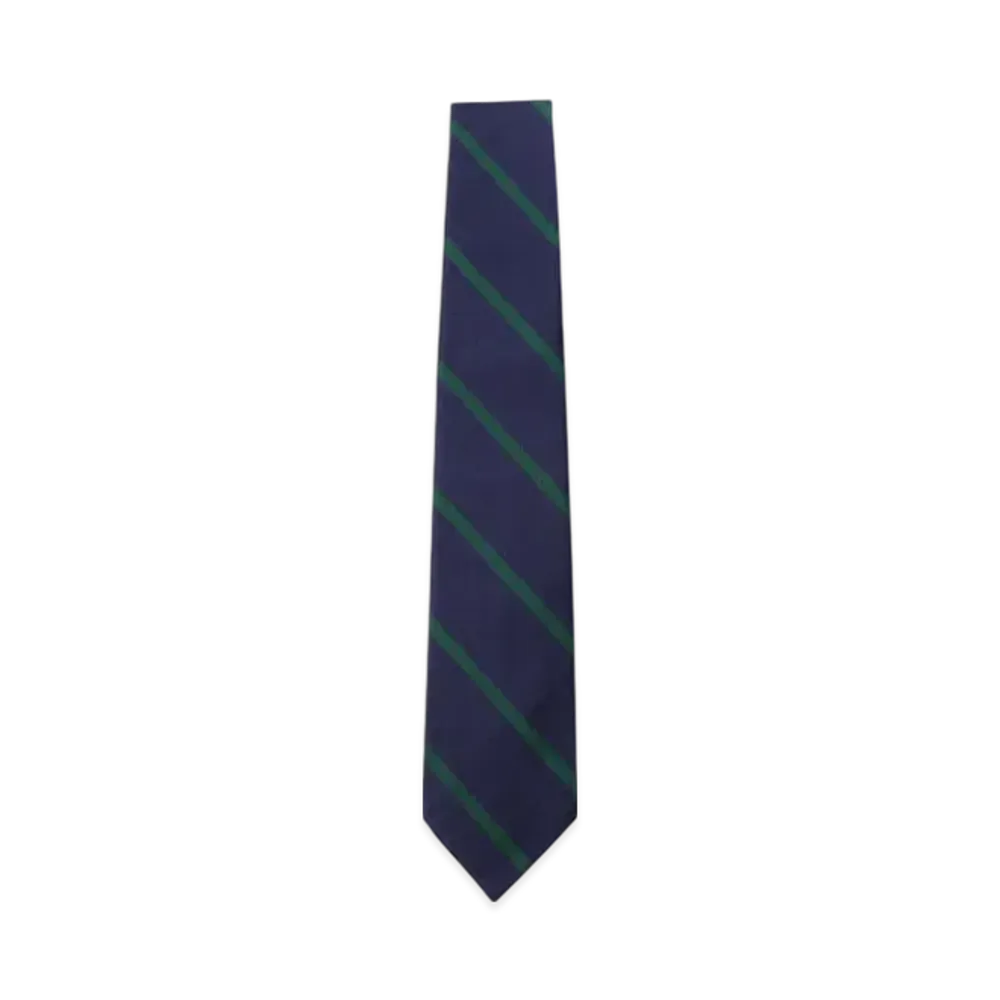 BEAMS Ivy Tie Regimental Bar Stripe "Green"