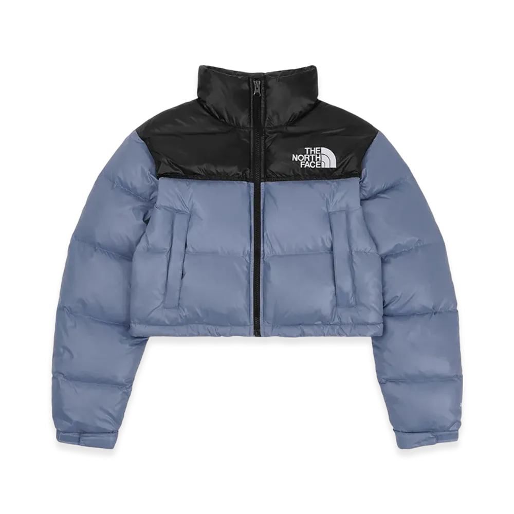 The North Face Women's Nuptse Short Jacket "Folk Blue"