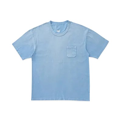 visvim AMPLUS TEE S/S CRASH "Blue"