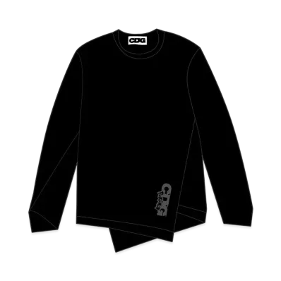 Comme des Garcons Pokemon Long Sleeved T-Shirt "Black"