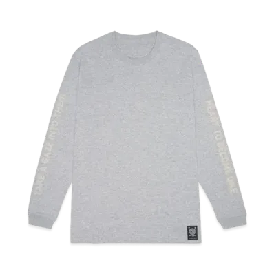 Wave of Sand PRINT LOGO LONG T SHIRTS "STONE"