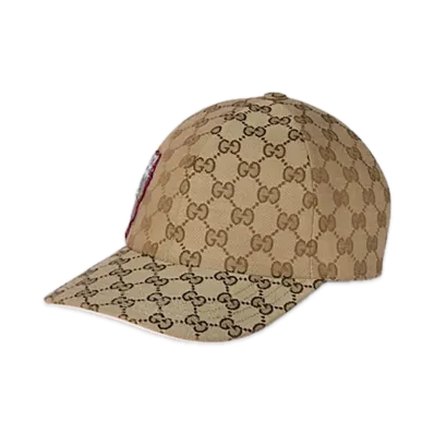 GUCCI x Higuchi Yuko GG Canvas Baseball Cap Japan Exclusive "Beige/Dark Brown"