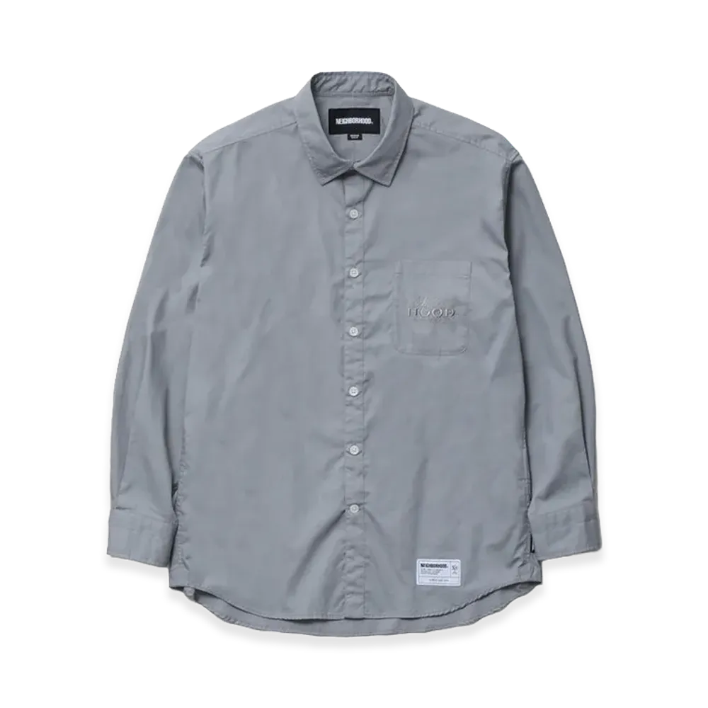 NEIGHBORHOOD Trad Shirt LS "Gray"