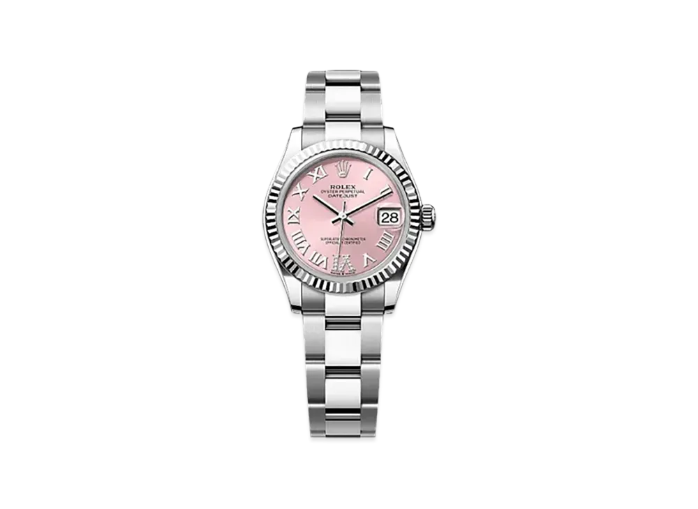 ROLEX Datejust 31mm Oystersteel & White Gold 278274 "Pink"