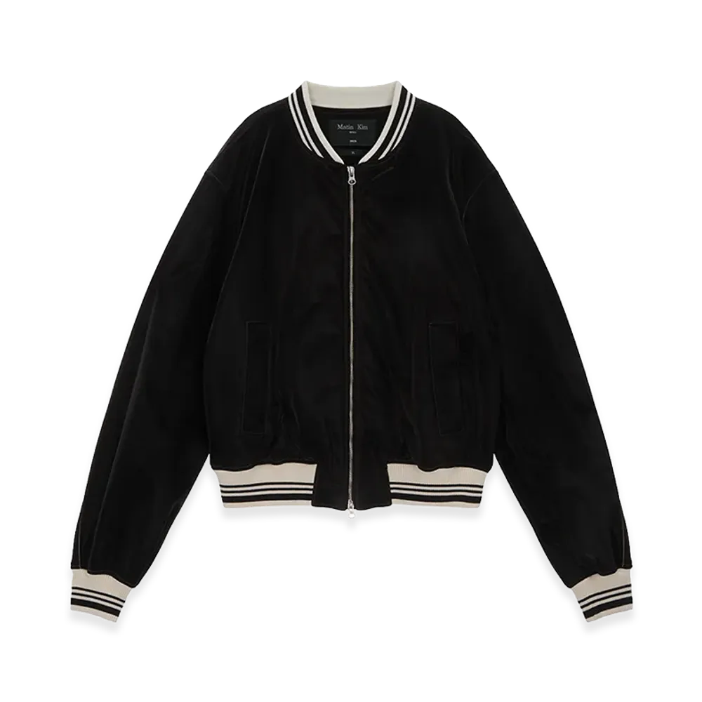 Matin Kim Coating Stadium Jumper "Black"