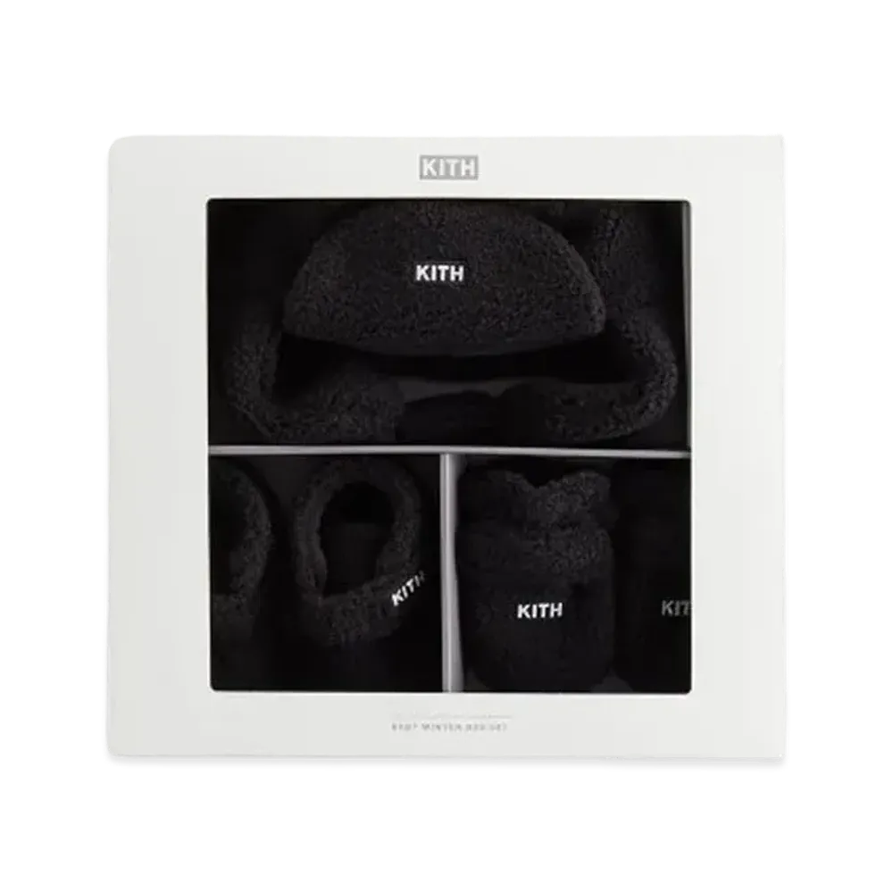 Kith Kithmas Baby Winter Box Set "Black"