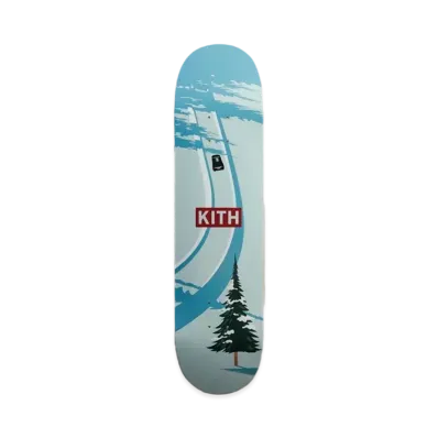 Kith Kithmas Scenic Skate Deck "Chalk"