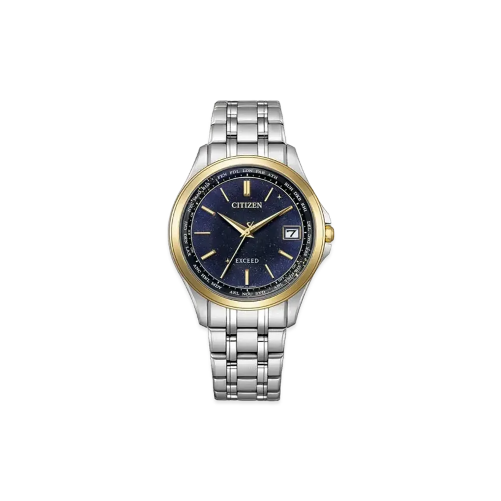 CITIZEN Exceed Limited Model 400 "Light Silver/Yellow Gold" CB1087-61L