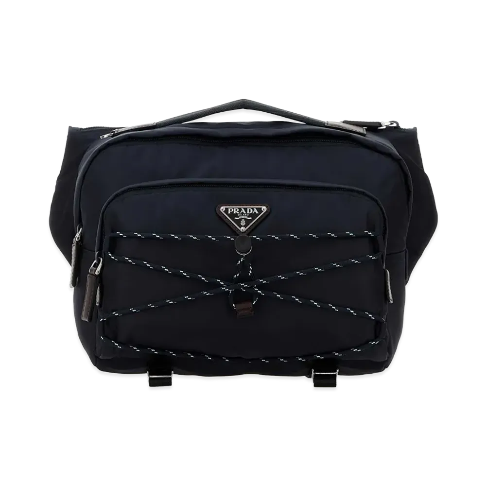 PRADA Re-Nylon Speedrock Belt Bag "Blue"