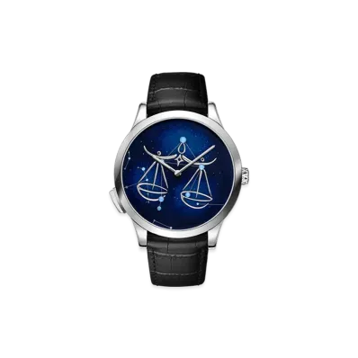 Van Cleef & Arpels Midnight Zodiaque Lumineux Librae Libra watch "18K White gold"