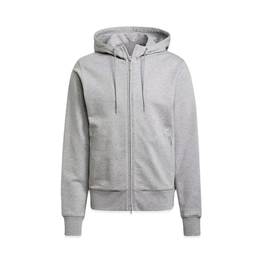 ADIDAS Y-3 CL LOGO HOODIE "Medium Grey Heather"