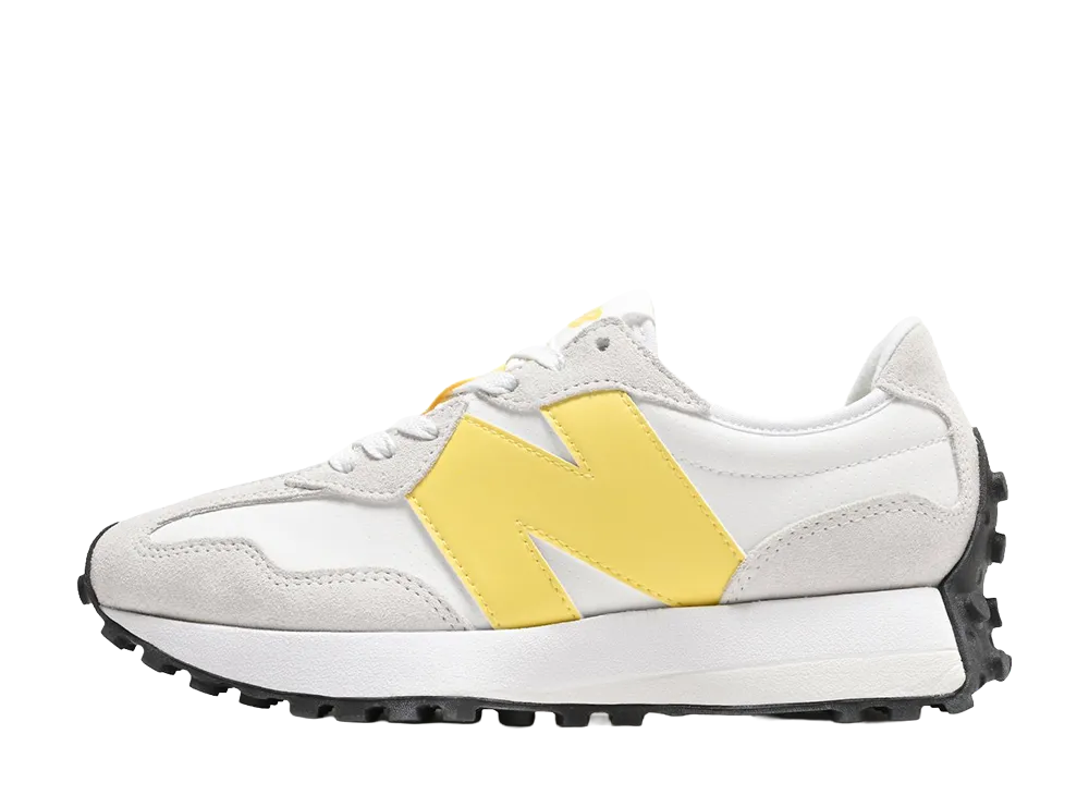 New Balance Women's 327 "White/Yellow"