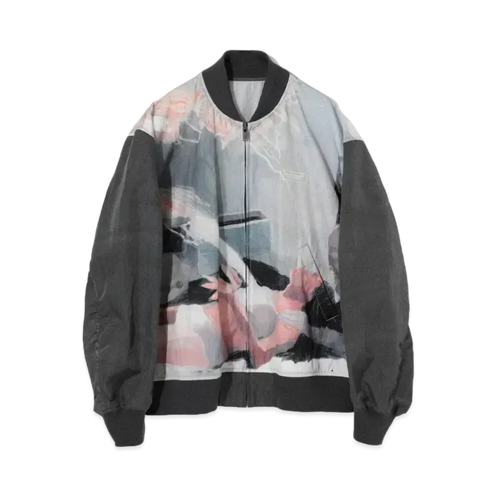 UNDERCOVER Nylon MA-1 Jacket "Gray Base"