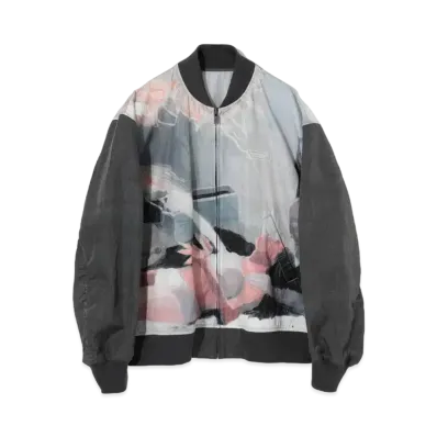 UNDERCOVER Nylon MA-1 Jacket "Gray Base"