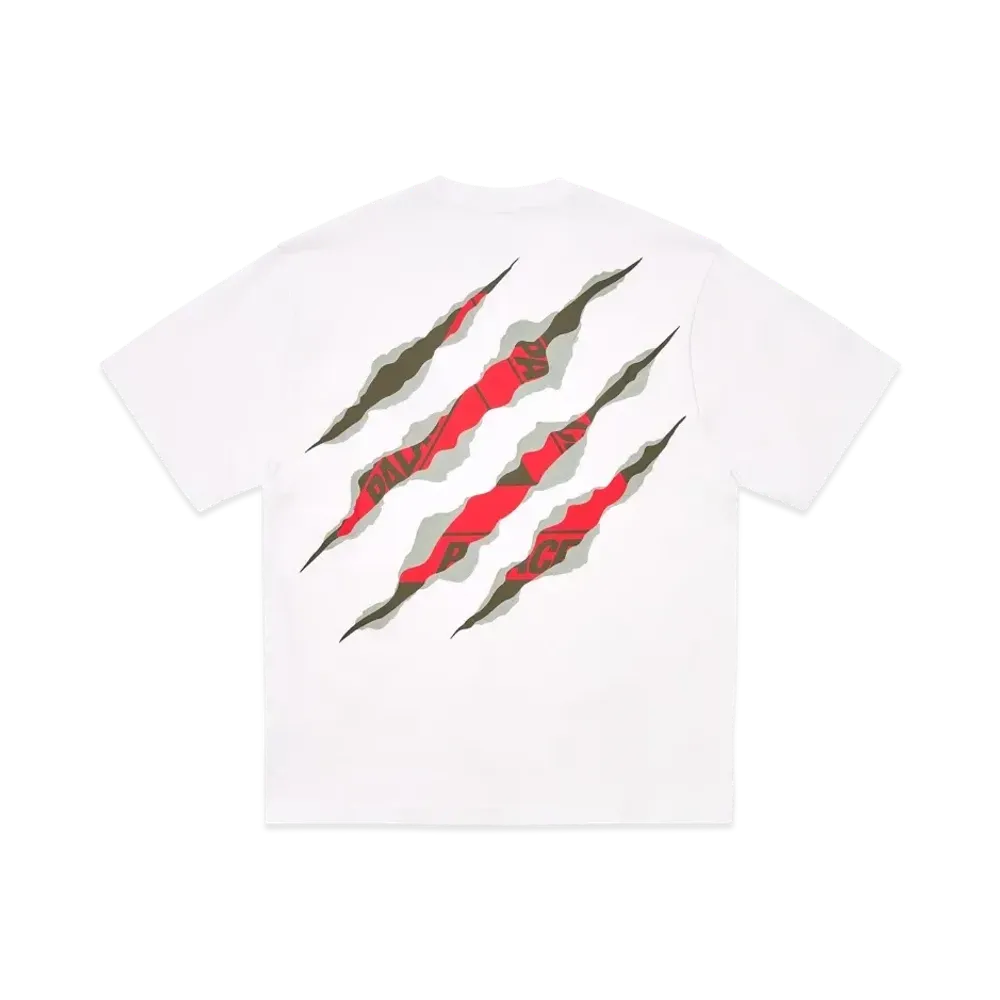 PALACE Ripped Tri T-Shirt "White"