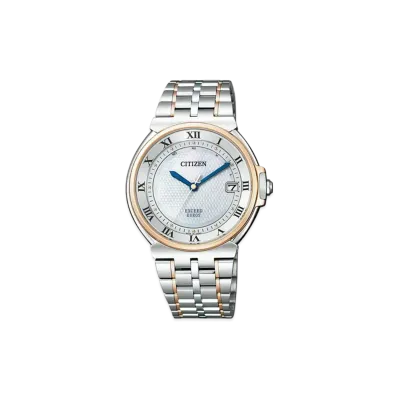 CITIZEN Exceed Eco-Drive Radio 35th Anniversary Limited "White" AS7074-57A