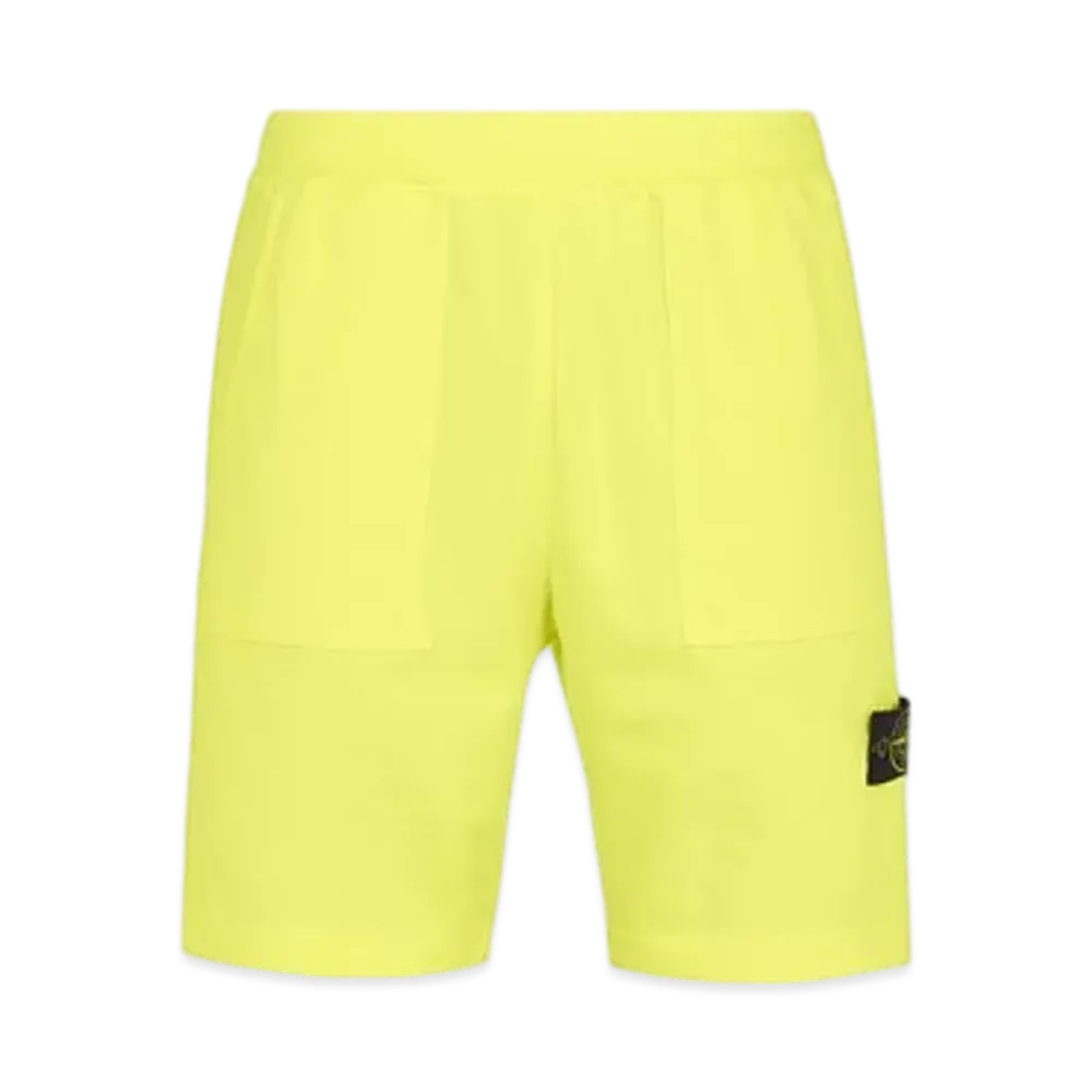 Stone Island 63850 Regular Fit Bermuda Shorts - 24SS "Neon Yellow"