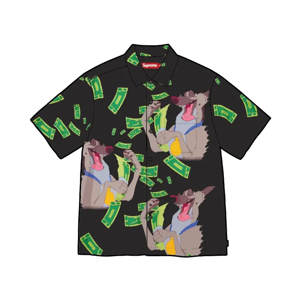 Supreme All Dogs Go To Heaven S/S Shirt "Black"