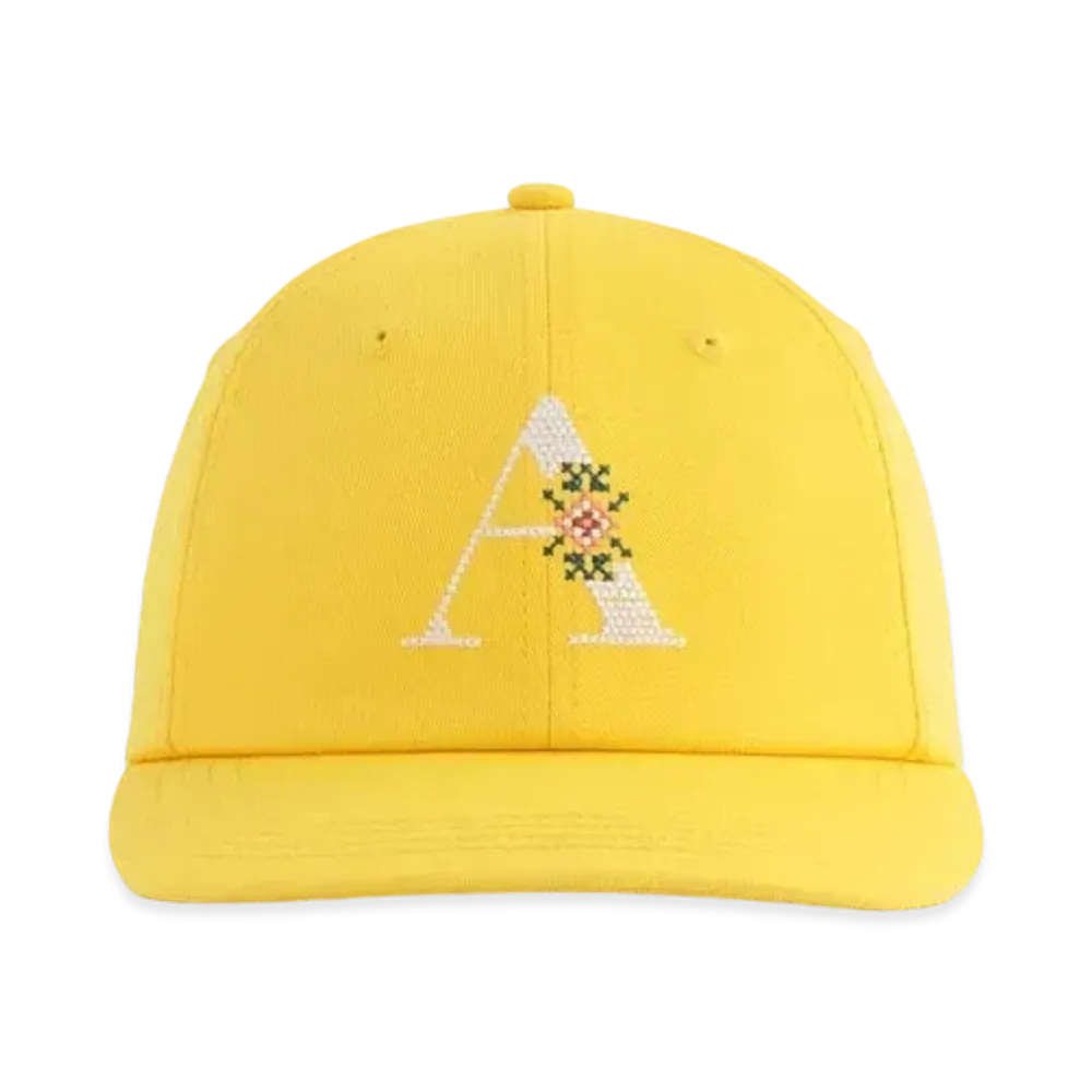 Aime Leon Dore Needlepoint 'A' Hat "Yellow"