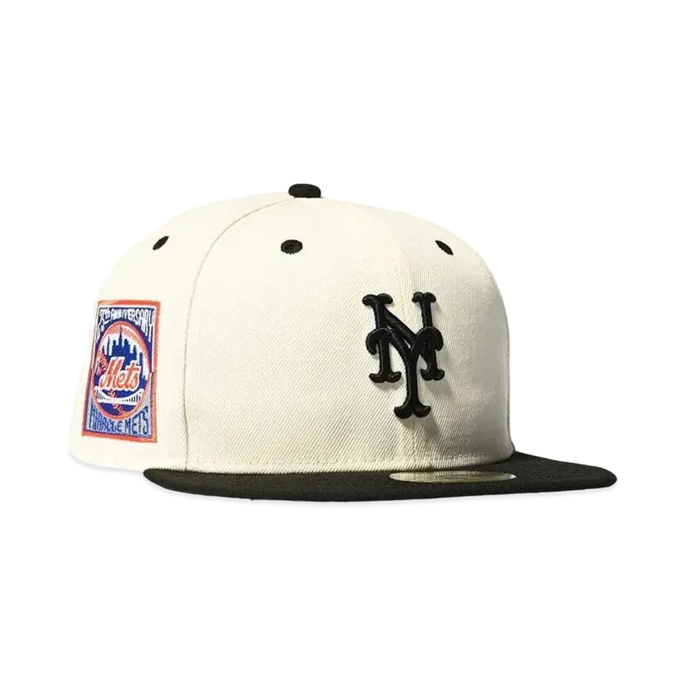 NEW ERA NEW YORK METS 59FIFTY - 25th ANNIVERSARY "CHROME/BLACK"