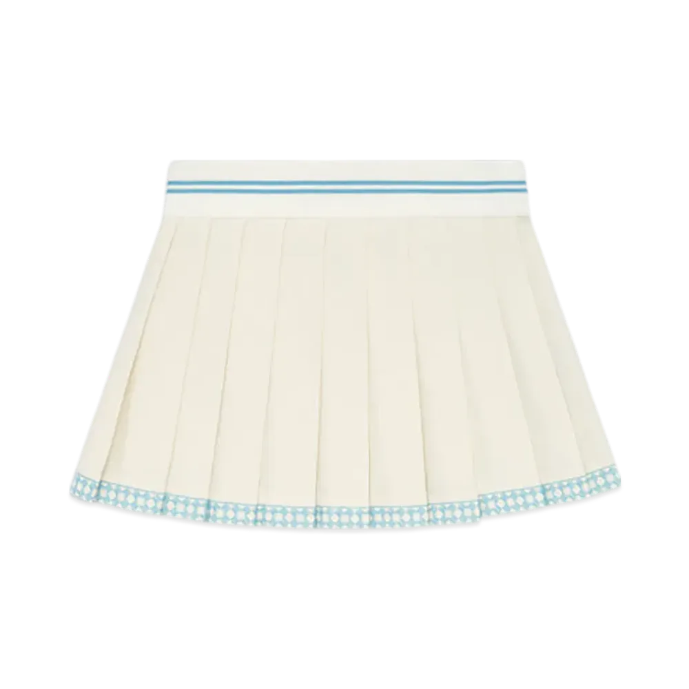 AMIRI Women's MA Quad Skirt "Ice Blue"