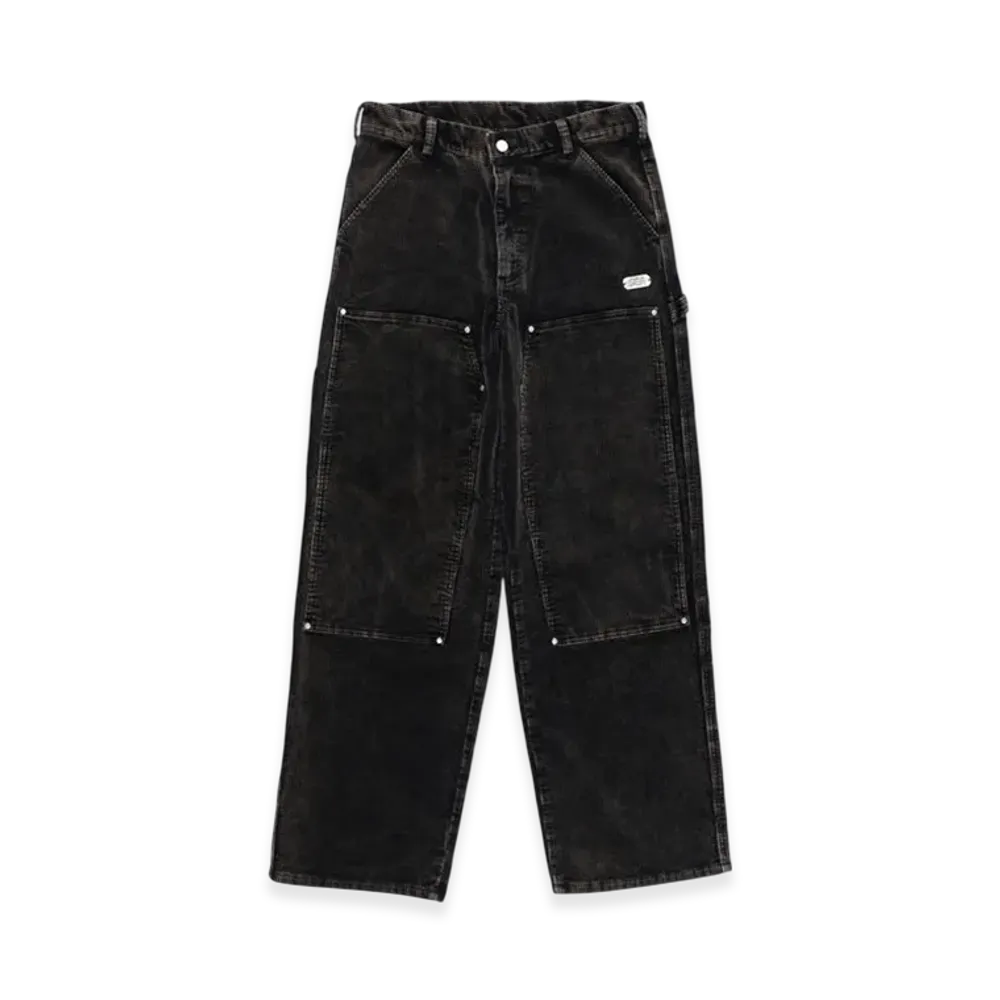 WIND AND SEA Wash Corduroy W Knee Pant "Black"
