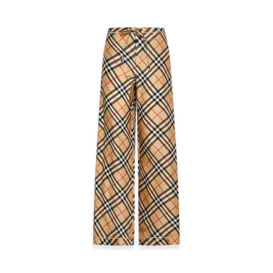 Burberry Women's Trousers "Beige"
