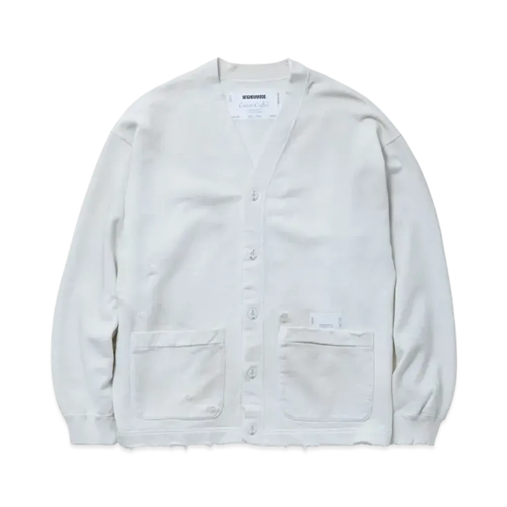 NEIGHBORHOOD Savage Sweat Cardigan LS "Off White"