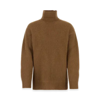 Jil Sander Biscuit Wool Sweater "Beige"
