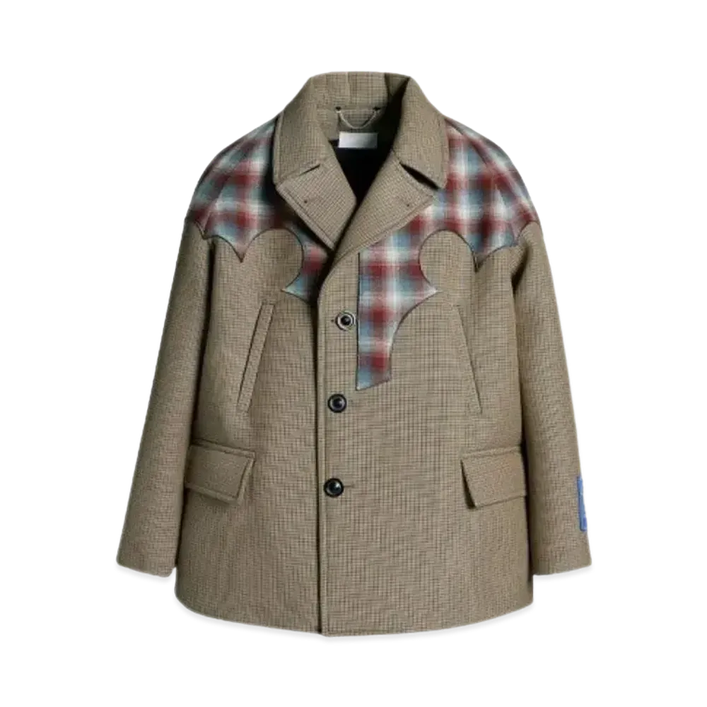 Maison Margiela Pendleton Yoke Peacoat "Camel"