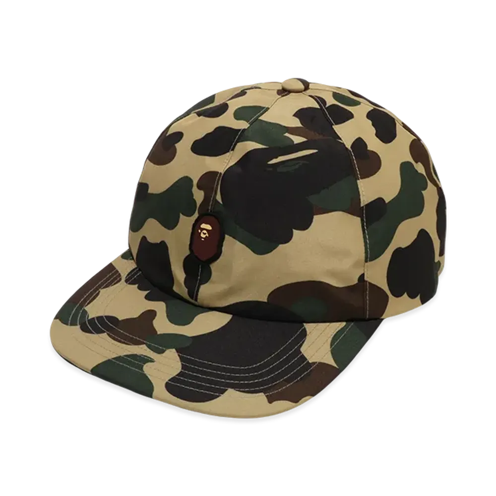 A BATHING APE Gore-Tex 1St Camo Cap "Yellow"