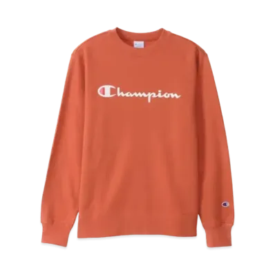 Champion Basic Logo Crewneck Sweatshirt "Rust"