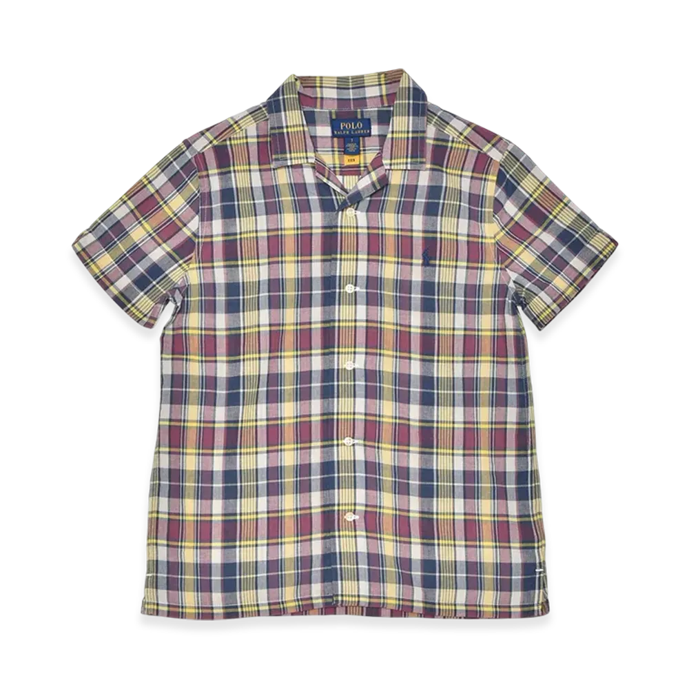 Polo Ralph Lauren SS Linen Andy Camp Shirt Kids "Multi"