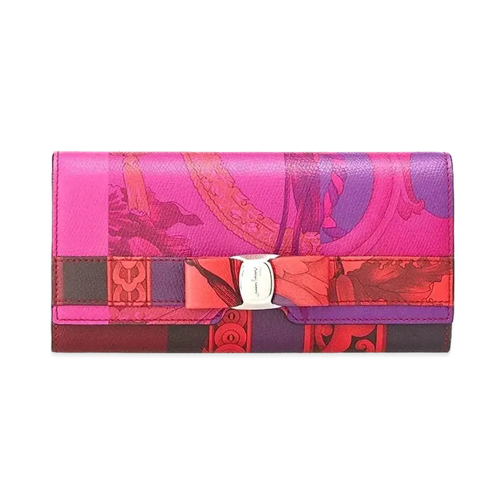Salvatore Ferragamo Long Wallet "Dyed Heritage"