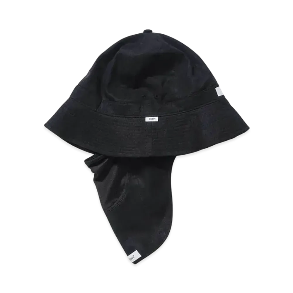 WTAPS Facehuggerr Hat Cotton Ripstop "Black"