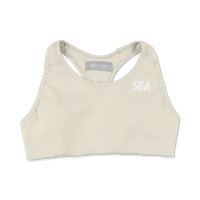 WIND AND SEA WDS (GET FIT BACK - FEMALE) BRA TOP "Beige"