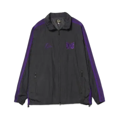 BEAMS x NEEDLES Nylon Track Jacket "Black"