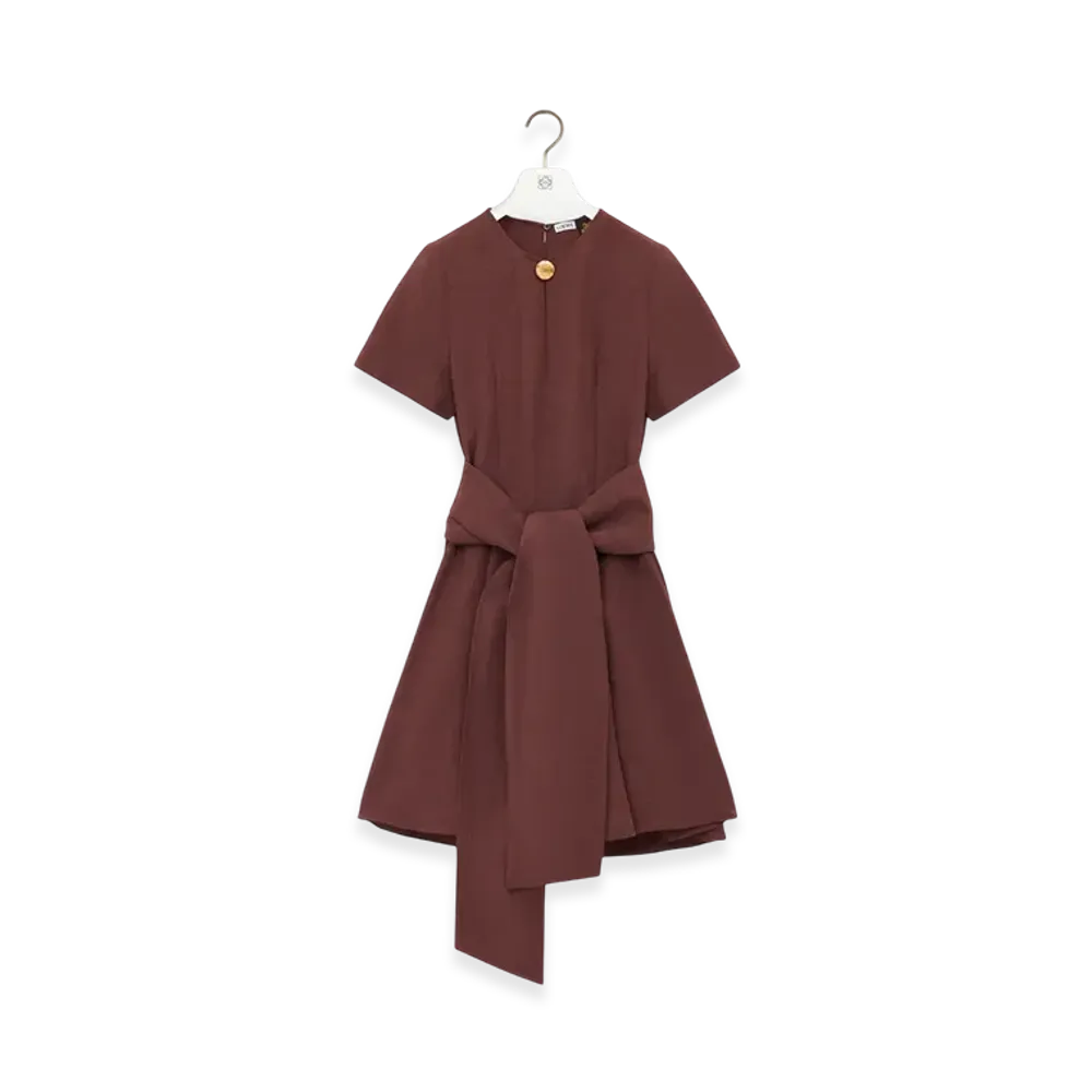 LOEWE Pebble Dress "Coffee"
