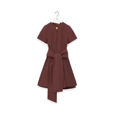 LOEWE Pebble Dress "Coffee"
