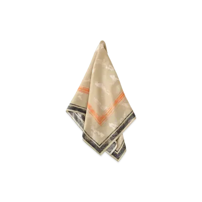 ANCELLM Silk Scalf "Beige"
