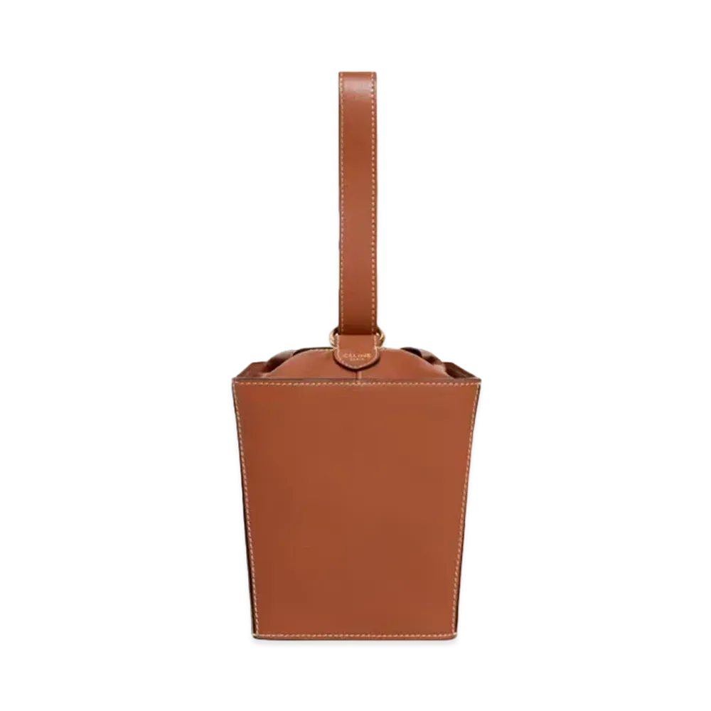 CELINE Strap Box in Smooth Calfskin "Tan"