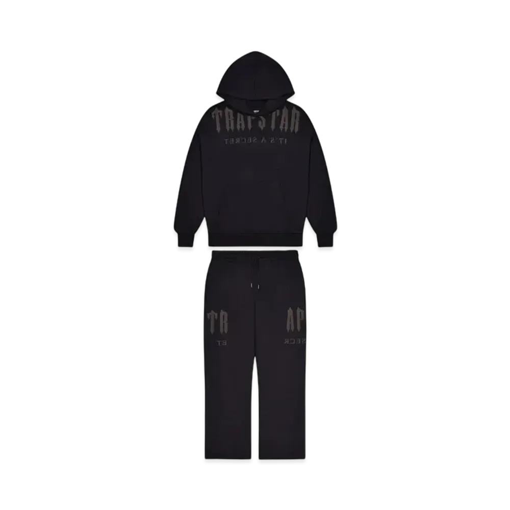 TRAPSTAR PRE ORDER Deconstructed Decoded Tracksuit "Black"