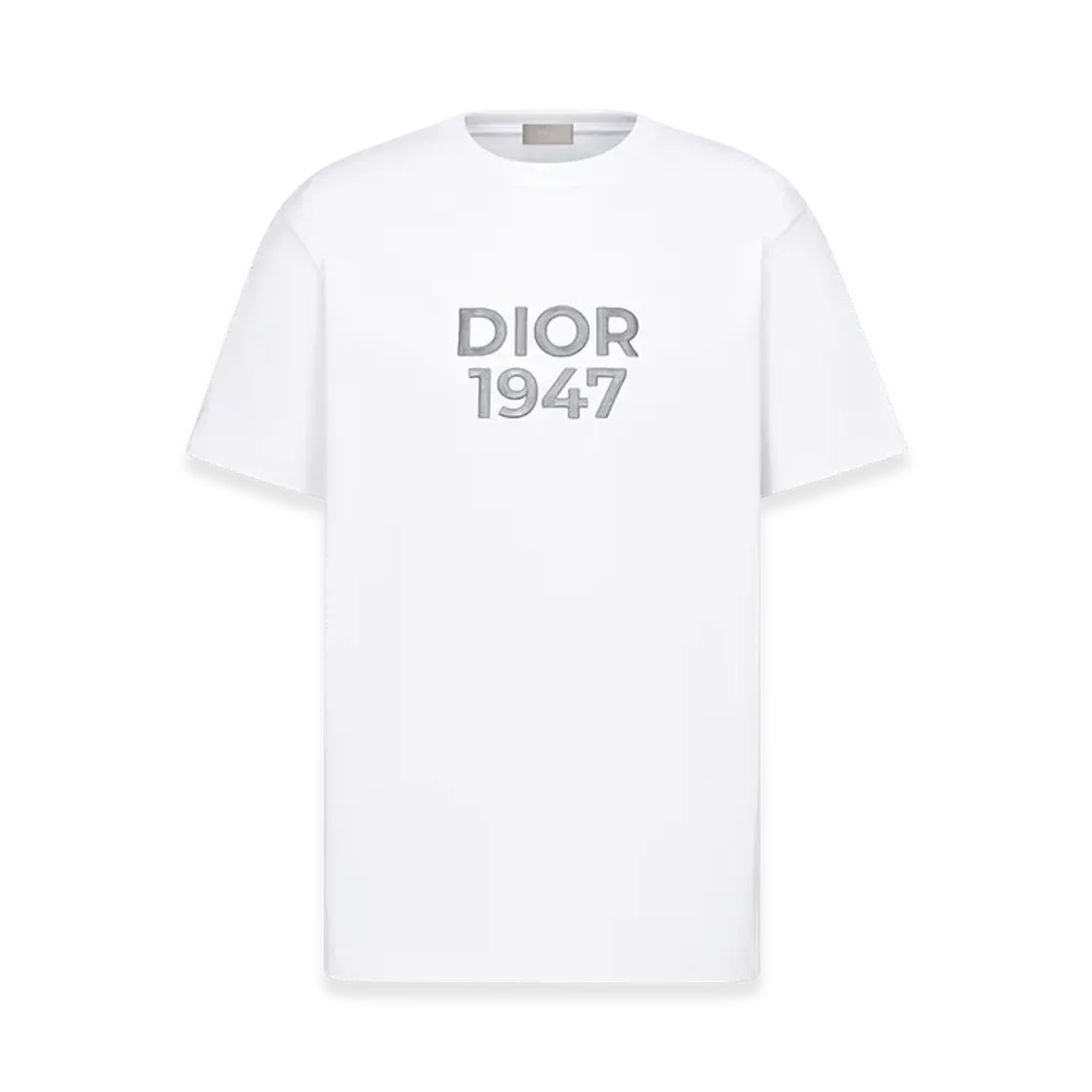 Dior Relaxed-Fit Jersey T-Shirt "White"