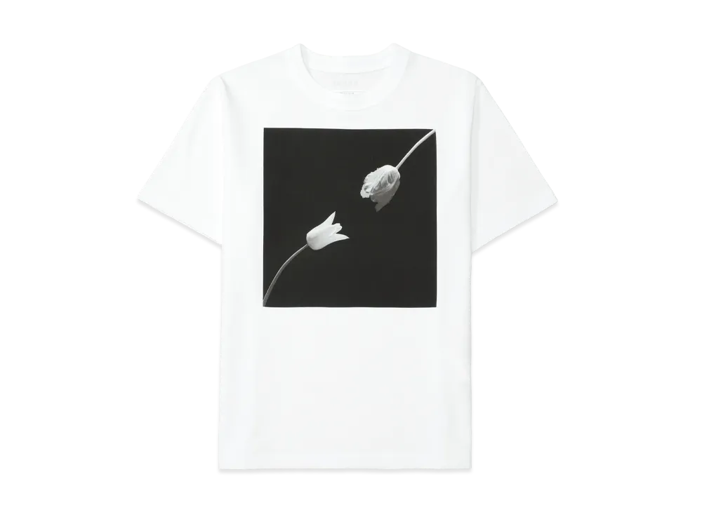 sacai Robert Mapplethorpe Tulip T-Shirt "White"