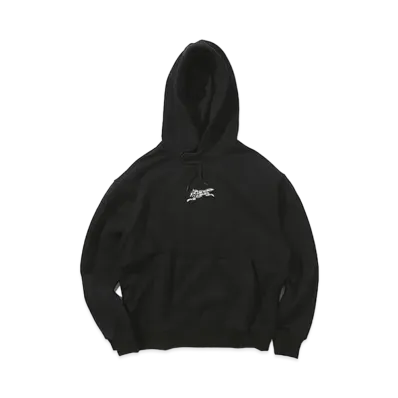 WIND AND SEA x ICECREAM COTTON HOODIE (ICE&SEA) "Black"