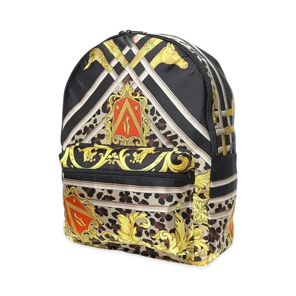 JUNYA WATANABE MAN Silk Scarf Print 2-Pattern Mix "Multi"